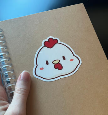 Vinyl Stickers produced w/ Jukebox Print